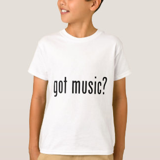 得られた音楽か。 Tシャツ