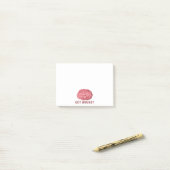 得られた頭脳か。 ポストイット (デスク上)