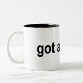 得られた高度か。 ツートーンマグカップ (左)