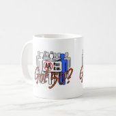 得られた50マグ コーヒーマグカップ (正面左)