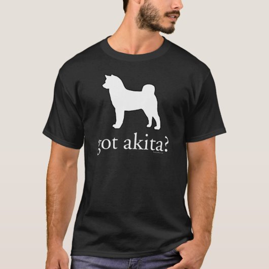 得られたakitasか。 tシャツ (正面)