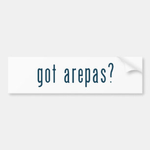 得られたarepasか。 バンパーステッカー