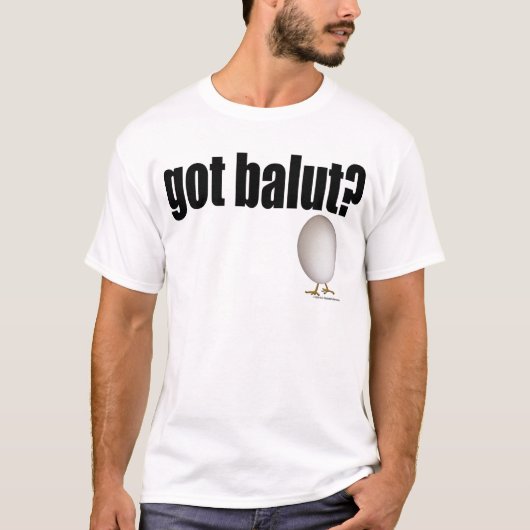 得られたBalutか。 Tシャツ (正面)