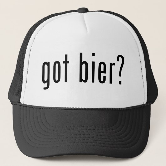 得られたbierか。 キャップ (正面)