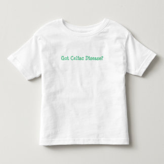 得られたCeliac病気か。 幼児のワイシャツ トドラーTシャツ