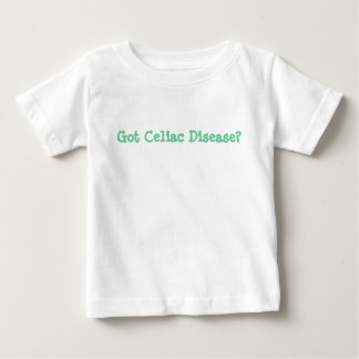 得られたCeliac病気か。 BabbyのTシャツ ベビーTシャツ