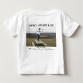 得られたCeliac病気か。 BabbyのTシャツ ベビーTシャツ (裏面)