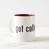 得られたcoltraneか。 ツートーンマグカップ (正面左)