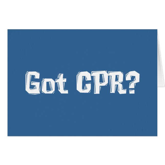 得られたCPRのギフト (正面横)