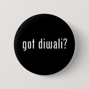得られたdiwaliか。 缶バッジ