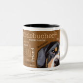 得られたEntlebucherか。 マグ (正面右)