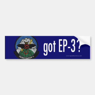 得られたEP-3か。 バンパーステッカー