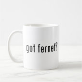 得られたfernetか。 コーヒーマグカップ (左)