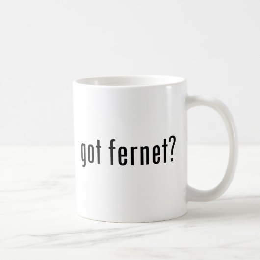 得られたfernetか。 コーヒーマグカップ (右)