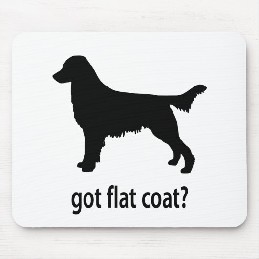 得られたFlatcoat マウスパッド (正面)