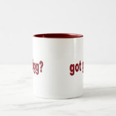 得られたgloggか。 おもしろいなスカンジナビア人 ツートーンマグカップ (中央)