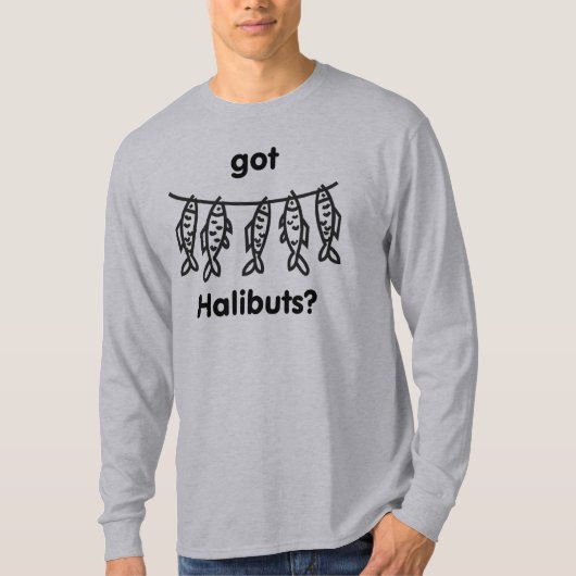 得られたhalibuts tシャツ (正面)