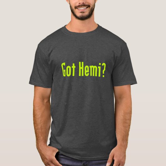 得られたHemiか。 Tシャツ (正面)