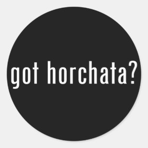 得られたhorchataか。 ラウンドシール