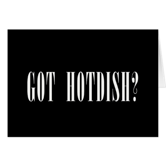 得られたHotdishか。 (正面横)