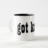 得られたkacか。 コーヒー・マグ ツートーンマグカップ (正面左)