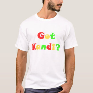 得られたKandiか。 Tシャツ