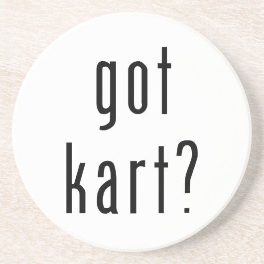 得られたkartのコースター コースター (正面)