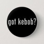 得られたkebobか。 缶バッジ (正面)