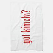 得られたkimchiか。 キッチンタオル (縦)