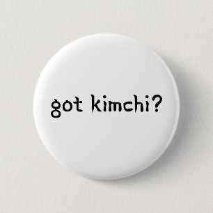 得られたkimchiか。 缶バッジ