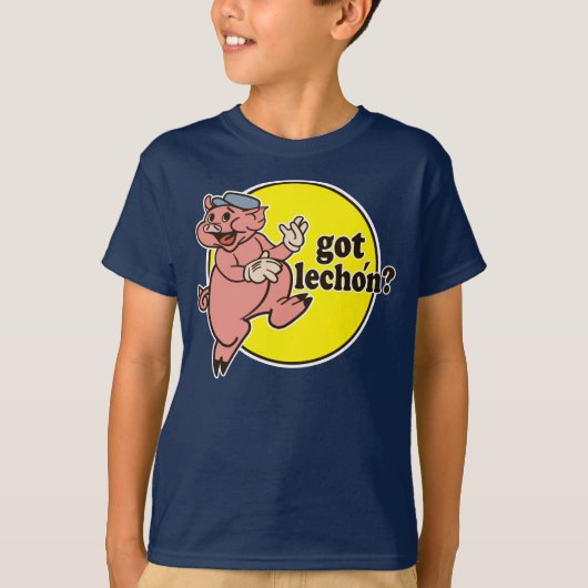 得られたLechon Tシャツ (正面)
