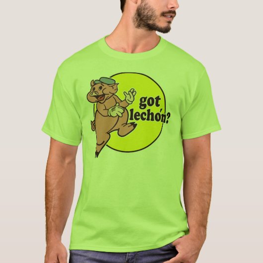 得られたLechon Tシャツ (正面)