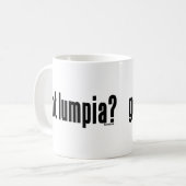 得られたLumpiaか。 コーヒーマグカップ (正面左)