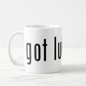 得られたlutefiskか。 コーヒーマグカップ (左)