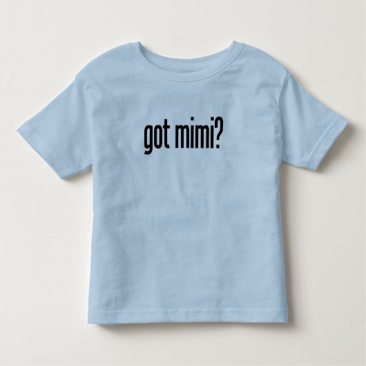 得られたmimi トドラーTシャツ (正面)