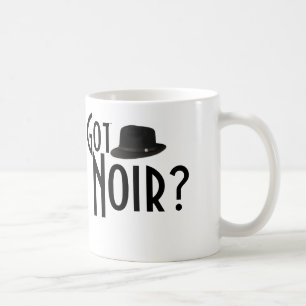 得られたNoirか。 ソフト帽のマグ コーヒーマグカップ