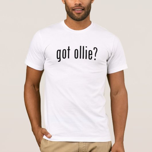得られたollieか。 tシャツ (正面)