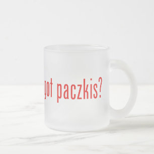得られたpaczkisか。 フロストグラスマグカップ