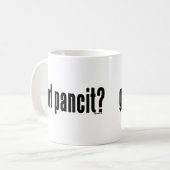 得られたpancitか。 コーヒーマグカップ (正面左)