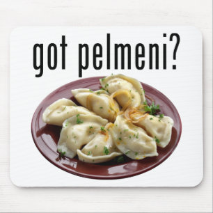 得られたpelmeniか。 Пельмениестьか。 マウスパッド
