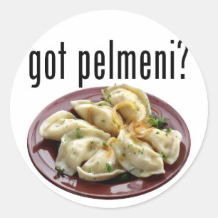 得られたpelmeniか。 Пельмениестьか。 ラウンドシール