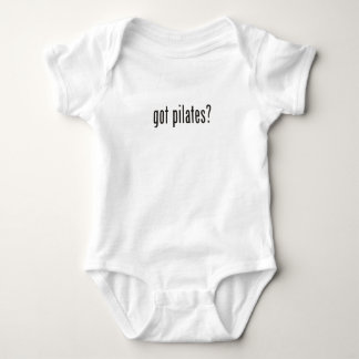 得られたpilatesか。 ベビーボディスーツ
