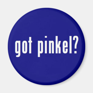 得られたPINKELの磁石-青 マグネット