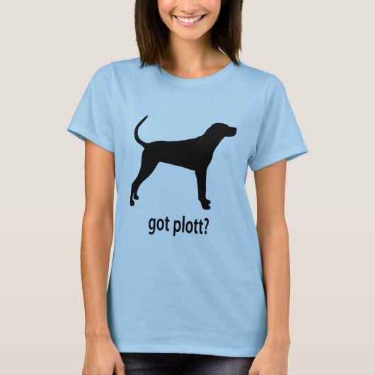 得られたPlott猟犬 Tシャツ (正面)