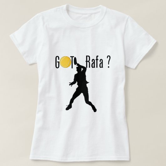 得られたRafaか。 Tシャツ (デザイン正面)