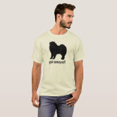 得られたSamoyed Tシャツ (正面フル)