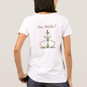 得られたShishaか。 Tシャツ (裏面)