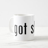 得られたskaか。 コーヒーマグカップ (正面左)