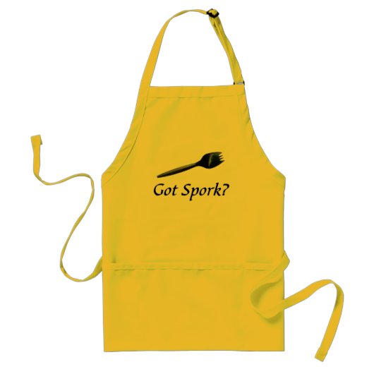 得られたSporkか。 スタンダードエプロン (正面)