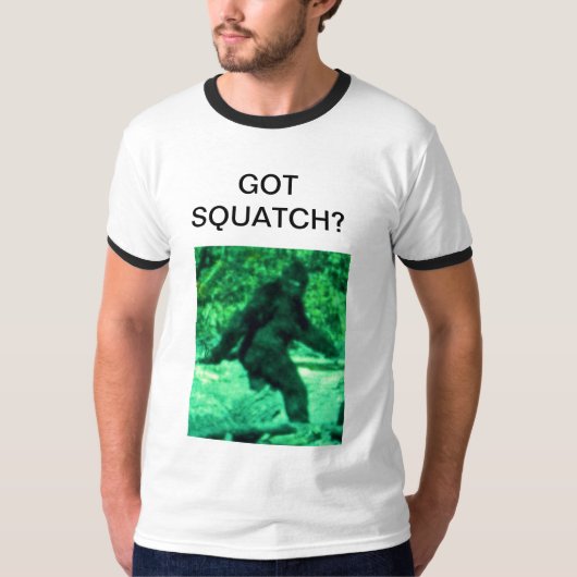 得られたSQUATCHか。 Tシャツ (正面)